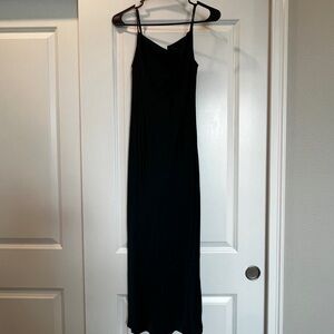 Zara Dark Green Spaghetti Strap Dress